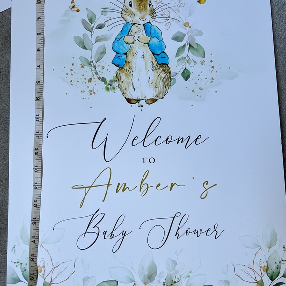 Peter Rabbit Baby Shower Decor Set - Picture 3 of 14